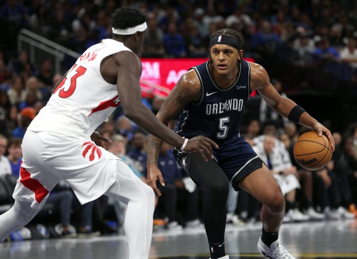 Paolo Banchero is averaging 29.67 points per game in the Magic's last three games.